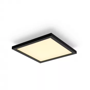 Philips Aurelle Square paneel, nutikas laevalgusti, Bluetooth/Zigbee, must, LED, alumiinium, muudetav