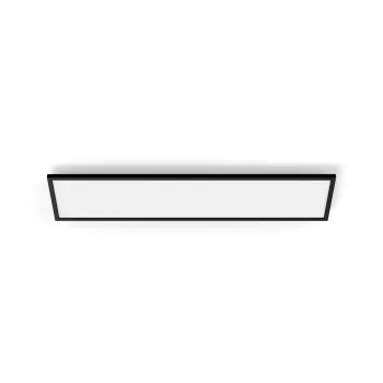 Nutikas laevalgusti Signify Philips Aurelle Ristkülikukujuline Paneel — Bluetooth/Zigbee, 1200×300×48 mm, must