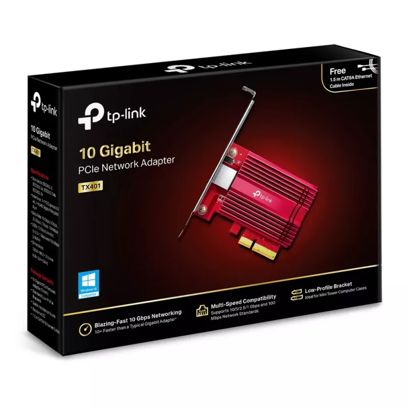 TP-Link TX401 võrgukaart Sisemine Ethernet 10000 Mbit/s