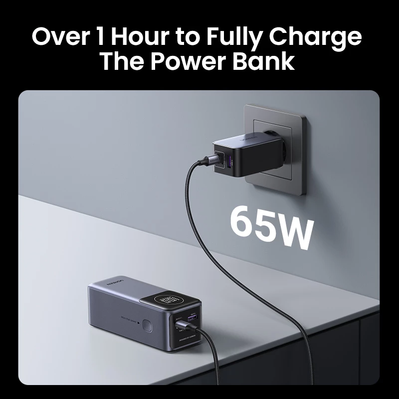 Portable Power Bank Ugreen 12000mAh 100W Fast Charging