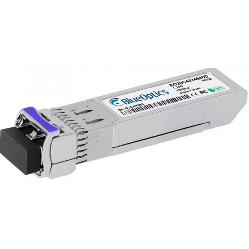 Fiiberoptiline SFP transiiver BlueOptics AT-SPBD40DUAL-14-BO, cSFP liides, LC pistik, alumiinium