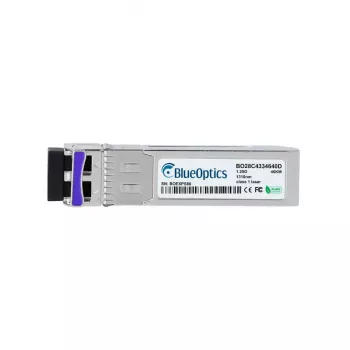 Kiudoptiline cSFP transiiver BlueOptics CSFP-BX1490-40-D-BO 1250 Mbit/s hõbedane metallkorpus