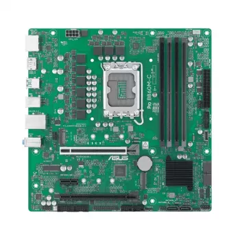 Emaplaat ASUS PRO B860M-C-CSM — Intel B860, LGA 1851 (Socket V1), Micro ATX, 4× DIMM DDR5, 256 GB max