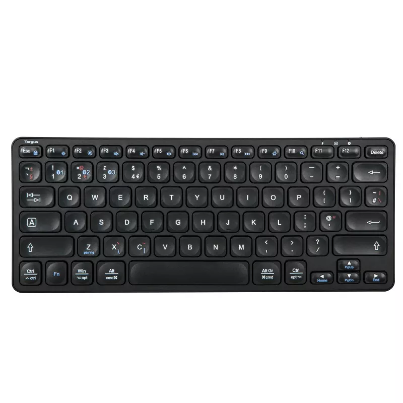 Targus AKB862UK klaviatuur Kodu Bluetooth QWERTY Ühendkuningriigi inglise Must