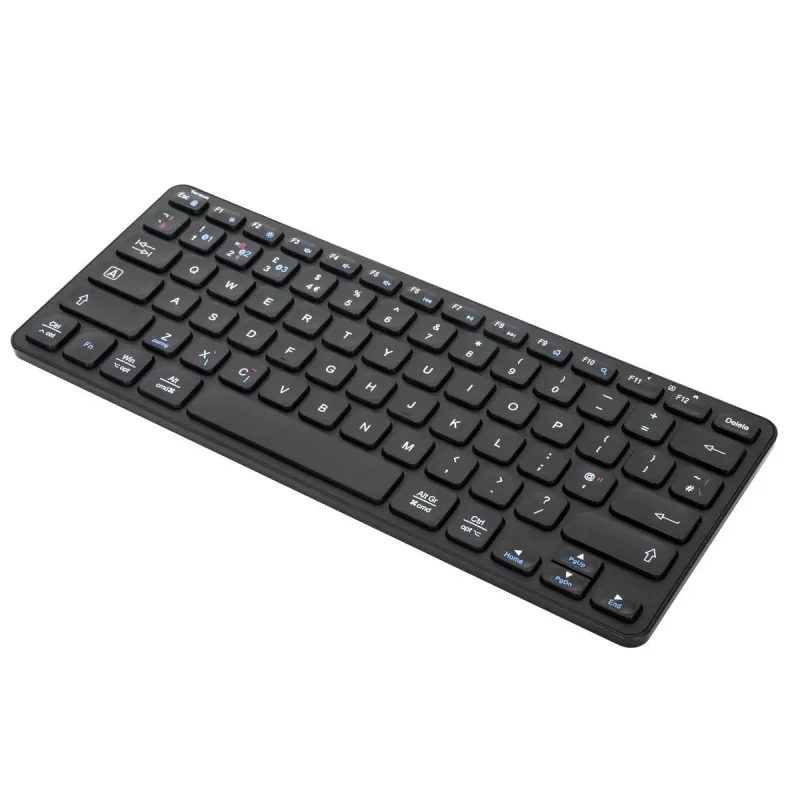 Targus AKB862UK klaviatuur Kodu Bluetooth QWERTY Ühendkuningriigi inglise Must