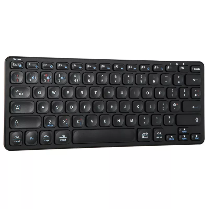 Targus AKB862UK klaviatuur Kodu Bluetooth QWERTY Ühendkuningriigi inglise Must