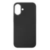 Cellularline Sensation - iPhone 16 pehme puutetundliku silikoonümbrisega kaitseümbris, kaas, Apple, iPhone 16, 15,5 cm (6,1 inch), must