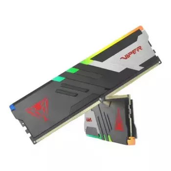 32 GB Patriot DIMM 6800 (2x 16 GB) Dual-Kit (schwarz, PVVR532G680C34K, Viper Venom RGB, INTEL XMP)