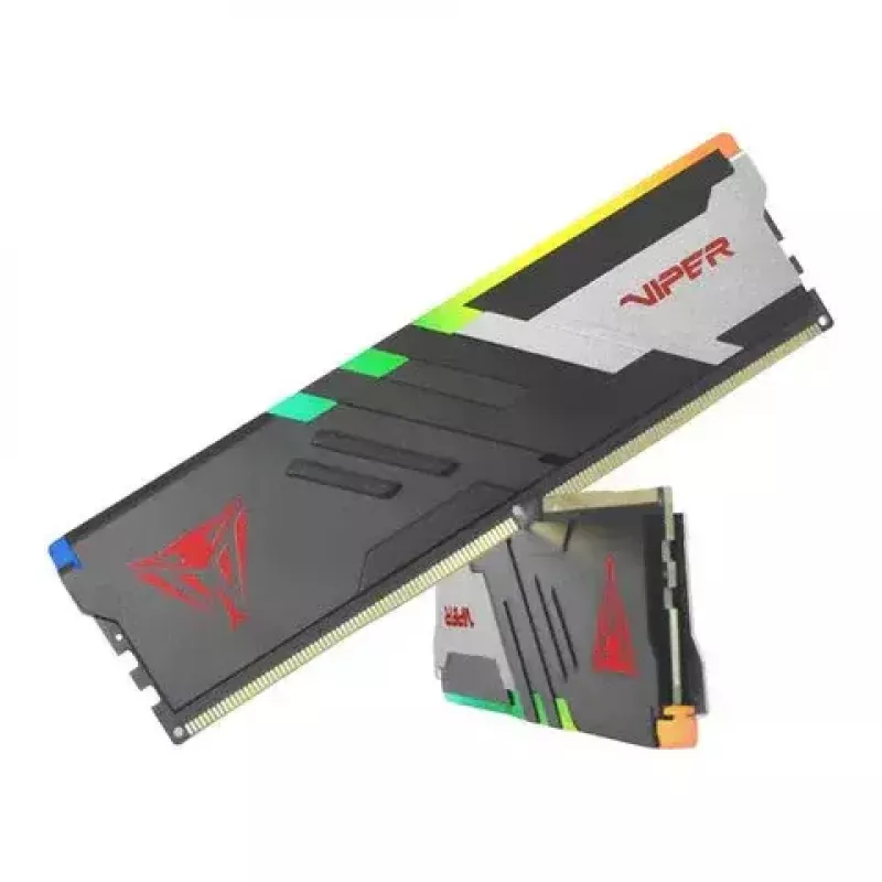 32 GB Patriot DIMM 6800 (2x 16 GB) Dual-Kit (schwarz, PVVR532G680C34K, Viper Venom RGB, INTEL XMP)