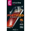 Cellularline Fortified Xtreme Glass – iPhone 16 ülitugev karastatud klaas tugevdatud servadega, lihtne paigaldada ja ülivastupidav