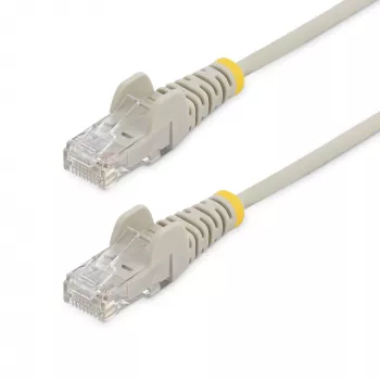 StarTech.com 0,5 m CAT6-kaabel – õhuke – takerdumisvabad RJ45-pistikud – hall