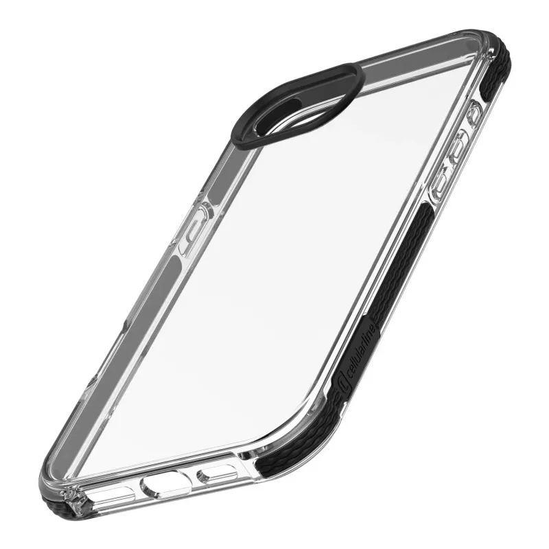 Cellularline Tetra Force Strong Guard - iPhone 16e ülikaitsev, löögikindel painduv ümbris integreeritud Microban® antibakteriaalse tehnoloogiaga