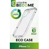 Cellularline Become Case - iPhone 16 ümbris, valmistatud 100% taaskasutatud plastist