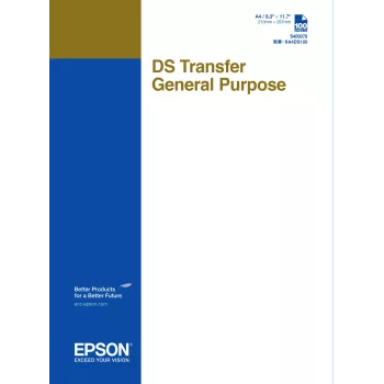 Ülekandepaber Epson C13S400078 tindiprinteriga printimiseks, A4 (210x297 mm), 100 lehte