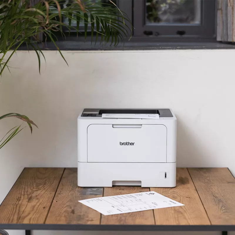Laserprinter Brother HL-L5215DN — ühevärviline, A4, 48 lk/min, dupleks, 1200×1200 DPI
