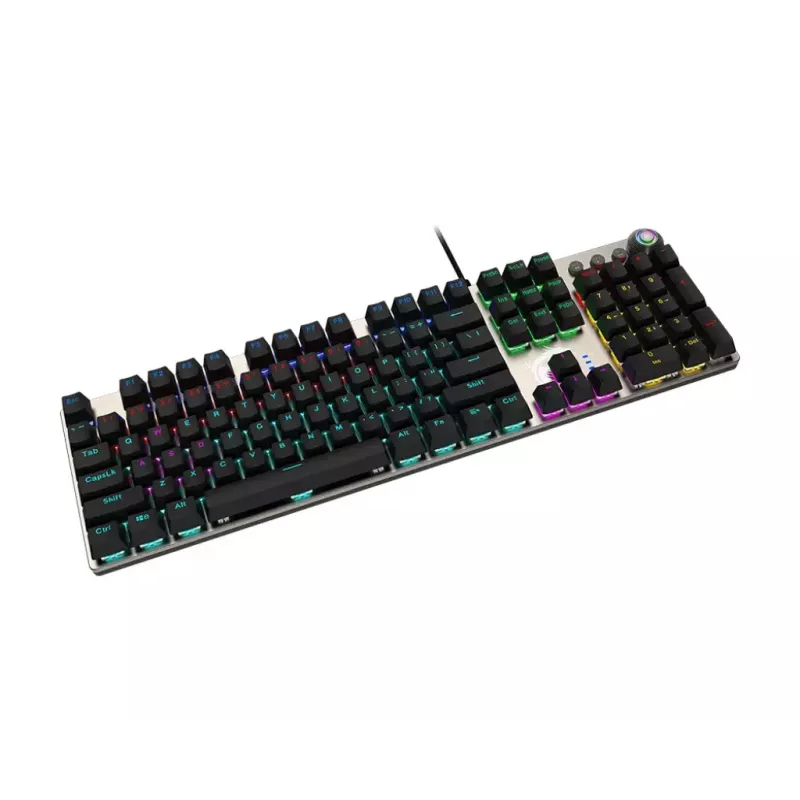 Mänguklaviatuur MSI FORGE GK310 RED DE mehaaniline USB QWERTY must