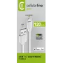 Cellularline toitekaabel 120cm - Lightning Lightning kaabel laadimiseks ja andmeedastuseks