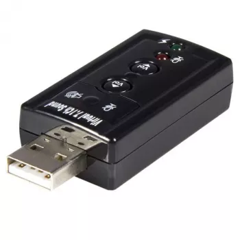 StarTech.com Virtuaalse 7.1 USB Stereo Audio adapteri väline helikaart