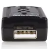 StarTech.com Virtuaalse 7.1 USB Stereo Audio adapteri väline helikaart