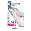 Cellularline Gloss Mag - iPhone 16 magnetiline ümbris laadimiseks ja MagSafe laadija külge kinnitamiseks