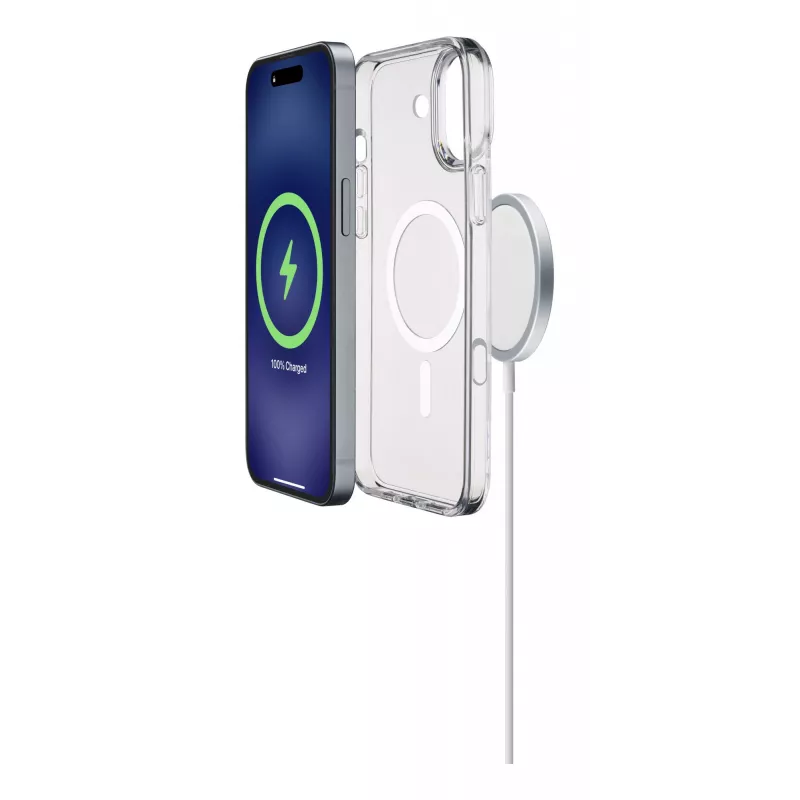 Cellularline Gloss Mag - iPhone 16 magnetiline ümbris laadimiseks ja MagSafe laadija külge kinnitamiseks
