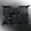 RAIJINTEK Paean lauaarvuti korpus — must läbipaistev, ATX/Micro-ATX/Mini-ITX, 4x USB 3.2 Gen1, 3x3,5 tolli + 3x2,5 tolli pesa