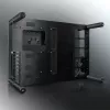 RAIJINTEK Paean lauaarvuti korpus — must läbipaistev, ATX/Micro-ATX/Mini-ITX, 4x USB 3.2 Gen1, 3x3,5 tolli + 3x2,5 tolli pesa