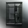 RAIJINTEK Paean lauaarvuti korpus — must läbipaistev, ATX/Micro-ATX/Mini-ITX, 4x USB 3.2 Gen1, 3x3,5 tolli + 3x2,5 tolli pesa