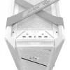 Arvuti korpus ASUS ROG Strix Helios II Midi Tower Valge — toetab EATX/ATX/Micro-ATX/Mini-ITX, 3x140mm ees + 1x140mm taga, 2×3.5 tolli + 4×2.5 tolli pesad, karastatud klaas