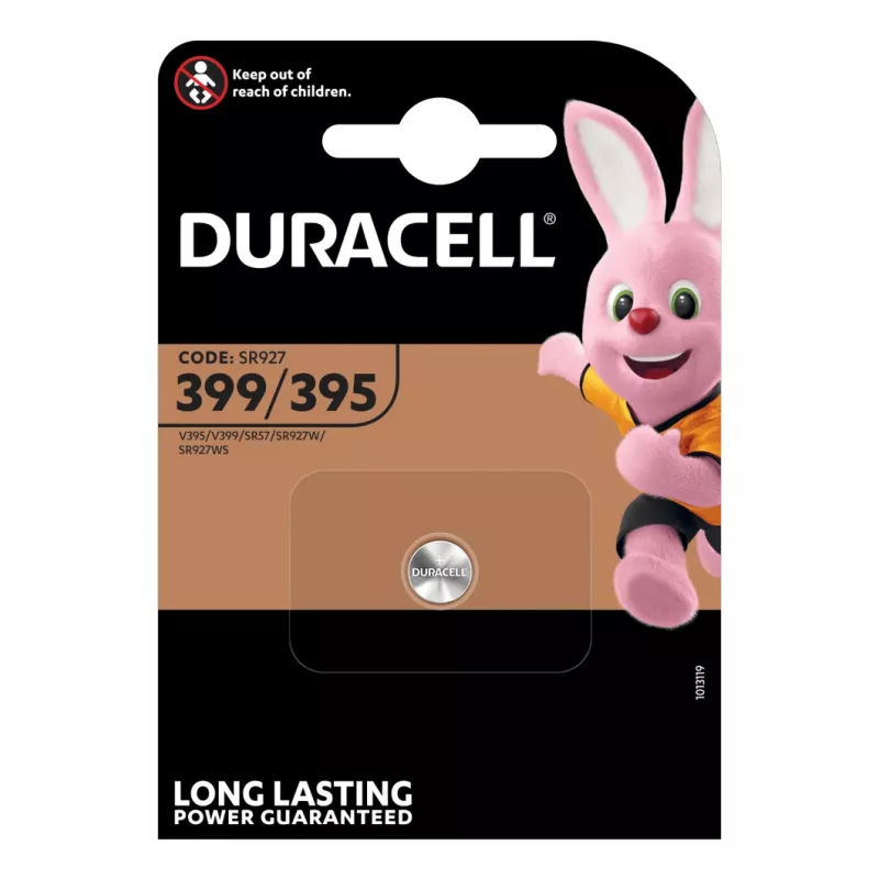 Duracell 399/395 Ühekordne patarei SR57 Hõbeoksiid (S)