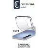Cellularline Soft – Galaxy A16 pehme kummist ümbris, kate, Samsung, Galaxy A16, 17 cm (6,7 tolli), läbipaistev
