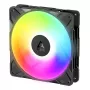 140 mm korpuse ventilaator Arctic Freezer P14 Pro Reverse A-RGB — PWM, 140 mm, 166,5 m³/h, 5,1 mmH2O, FDB, must