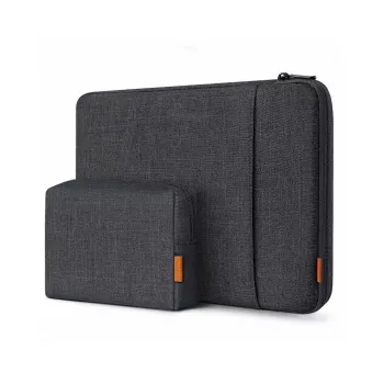 Ümbris Inateck LB01006 15-tollistele (38,1 cm) sülearvutitele, must/hall