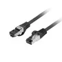 Võrguparanduskaabel LANBERG PCF8-10CU-0050-BK Cat8.1 S/FTP (S-STP) RJ-45 kuni RJ-45 0,5 m Must