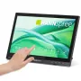 HANNspree HT165HPB 15,6-tolline (39,6 cm) Full HD IPS LCD puutetundlik monitor 1920×1080, 15 ms, VESA, kõlarid, must