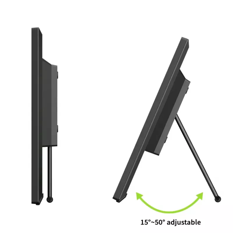 HANNspree HT165HPB 15,6-tolline (39,6 cm) Full HD IPS LCD puutetundlik monitor 1920×1080, 15 ms, VESA, kõlarid, must