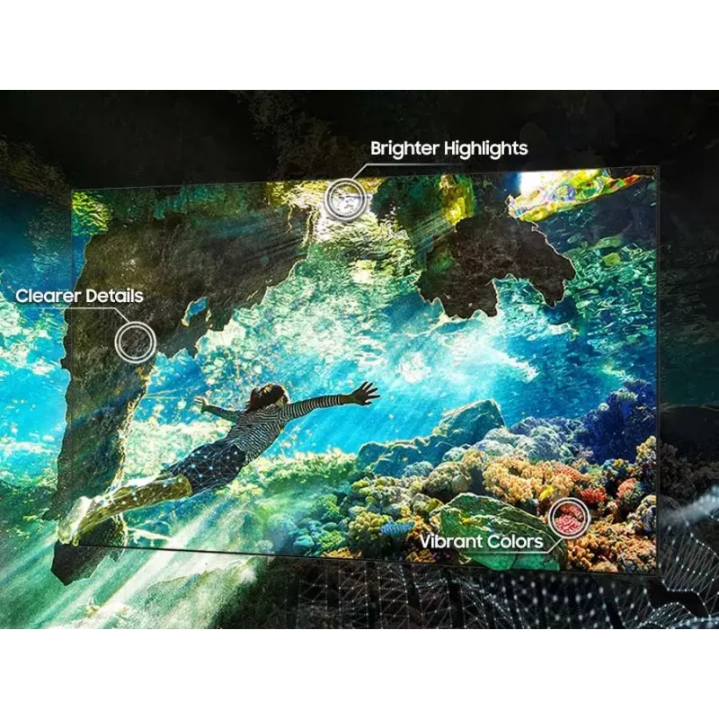 Samsung QE85QN85DBTXXH teler 2,16 m (85 tolli) 4K Ultra HD nutiteler Wi-Fi hõbedane