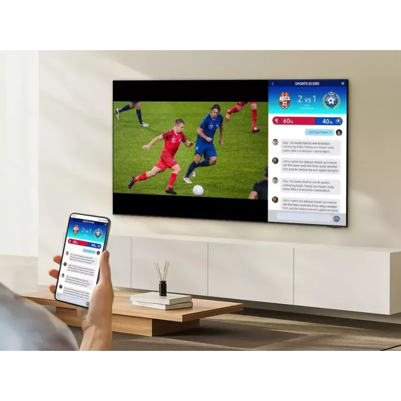 Samsung QE85QN85DBTXXH teler 2,16 m (85 tolli) 4K Ultra HD nutiteler Wi-Fi hõbedane