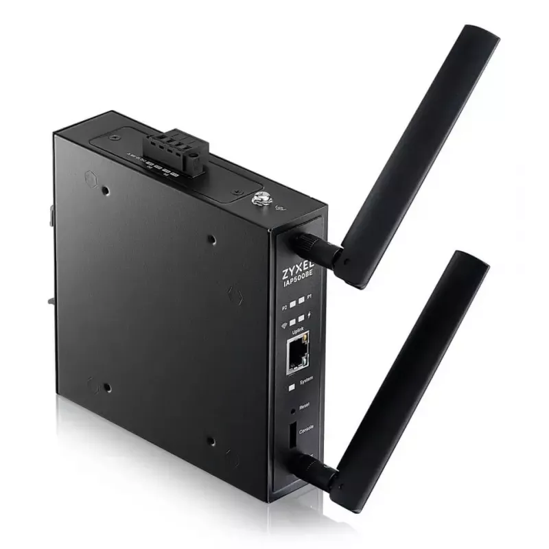 Juhtmevaba pääsupunkt Zyxel IAP500BE — kaheribaline 2,4/5 GHz, 5012 Mbit/s, PoE, 1×RJ-45, välised antennid, must