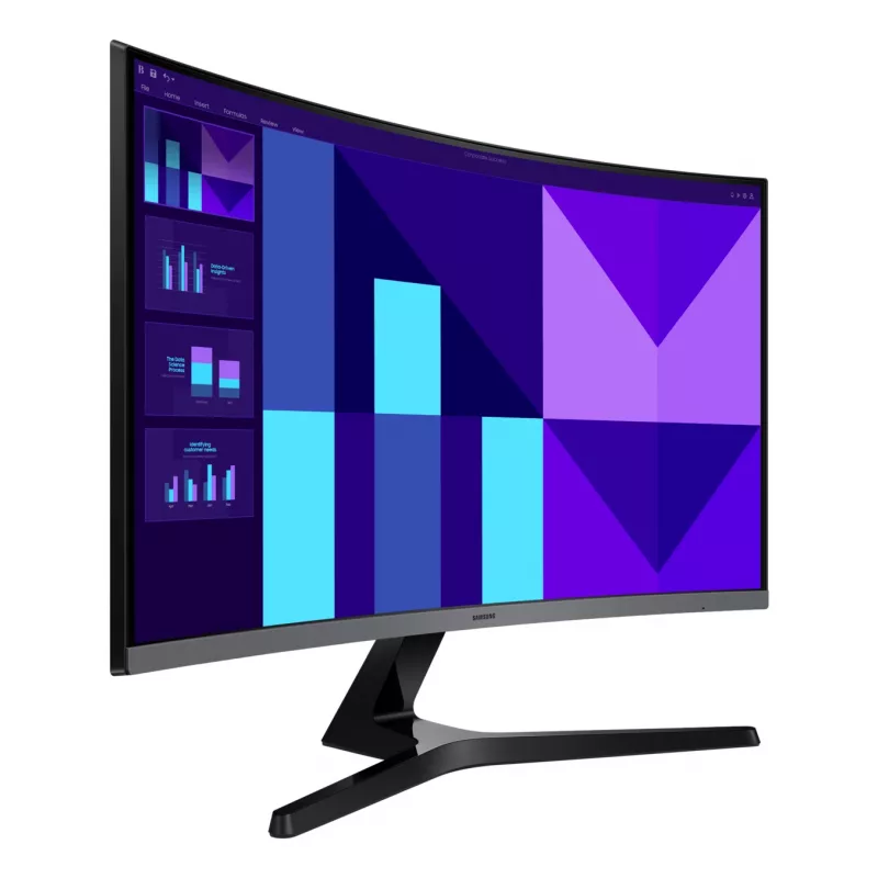 Samsung S27D392GAU LED-ekraan 68,6 cm (27 tolli) 1920 x 1080 pikslit Full HD LCD Must