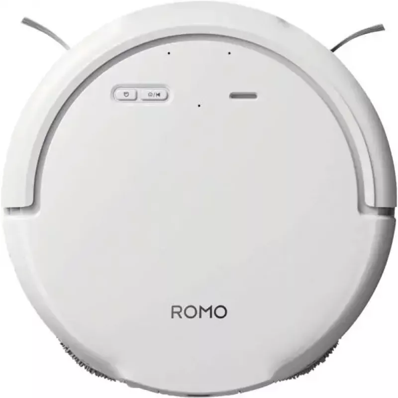 Robottolmuimeja ja -mopiga DJI ROMO S (veepaagi versioon) — valge, 4,4 kg, 0,26 L tolm, 4 L puhas / 3,2 L must vesi paagid, 5000 mAh
