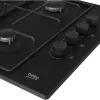 Sisseehitatud gaasipliit Beko HIBG64120SB, 4 tsooni, mehaaniline juhtimine