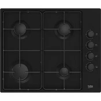 Sisseehitatud gaasipliit Beko HIBG64120SB, 4 tsooni, mehaaniline juhtimine