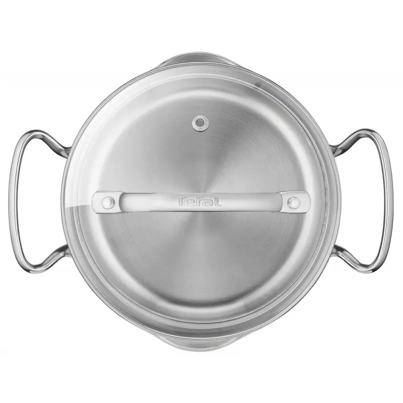 Keedukomplekt Tefal Duetto+ G719S7, roostevaba teras, 7 tk (kastrulid Ø16/20/24 cm, pajapott Ø16 cm), induktsioon, kaaned, ahjukindel kuni 250°C