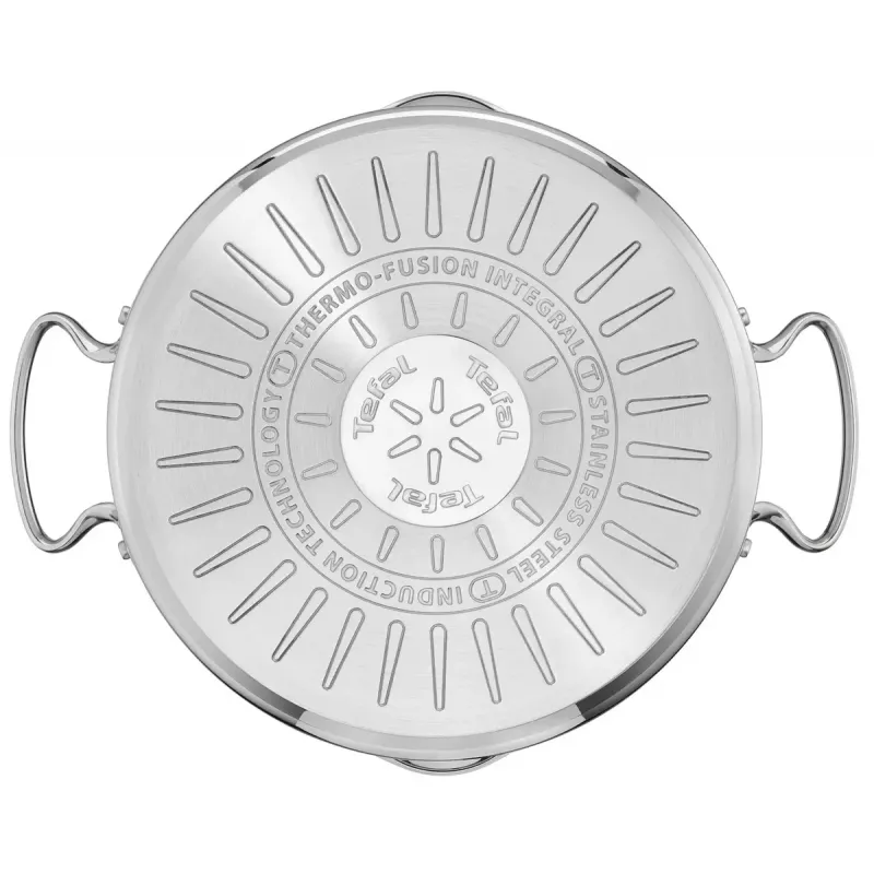 Keedukomplekt Tefal Duetto+ G719S7, roostevaba teras, 7 tk (kastrulid Ø16/20/24 cm, pajapott Ø16 cm), induktsioon, kaaned, ahjukindel kuni 250°C