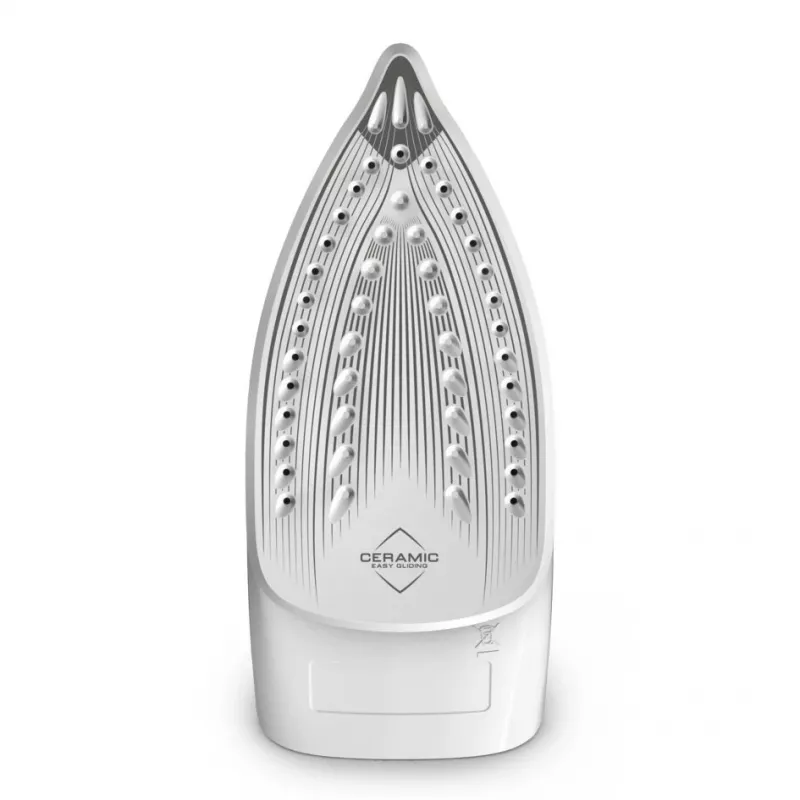 Tefal Virtuo 30 FV2C40E0 triikraud, kuiv- ja aurutriikraud, keraamiline tald, 2000 W, virsik, valge