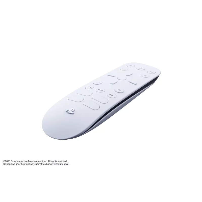 Sony Media Remote, mängukonsool, teler, IR-juhtmevaba, nupuvajutus, valge