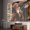 Projektor HISENSE PT1 3D nutiteler, 16:9 native, Wi‑Fi ja Ethernet, HDR (HLG), HDMI 2.0/2.1, must