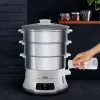 Tefal Convenient Series Deluxe VC502D auruti, 3 korvi, tööpinnal kasutamiseks, 900 W, roostevaba teras, valge