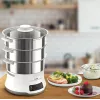 Tefal Convenient Series Deluxe VC502D auruti, 3 korvi, tööpinnal kasutamiseks, 900 W, roostevaba teras, valge
